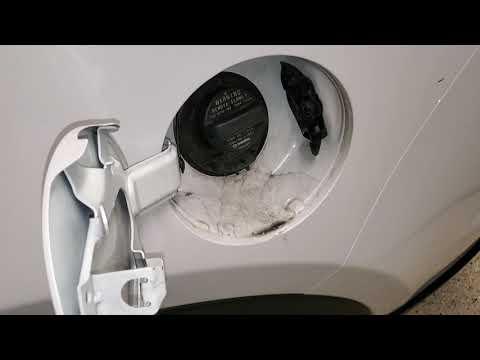 2016 2017 2018 2019 2020 2021 Mazda CX-9 SUV How To Open Fuel Filler Door - Release Lever - Gas Cap