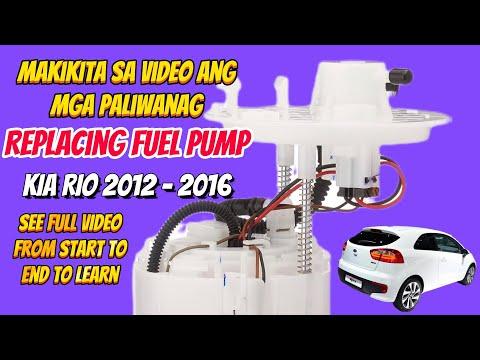 How to Replace the Fuel Pump Module on a 2016 Kia Rio (In-Tank Pump)