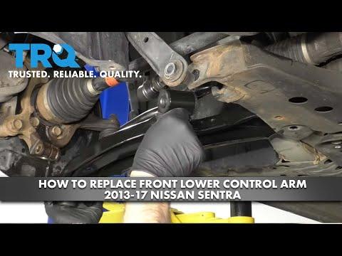 How to Replace the Front Lower Ball Joints on a 2017 Nissan Sentra