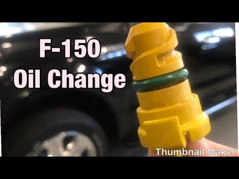 2018 Ford F-150 oil and filter Change 3.5L ecoboost V6 diy guide 5w30 6 quarts of oil 2015-2021