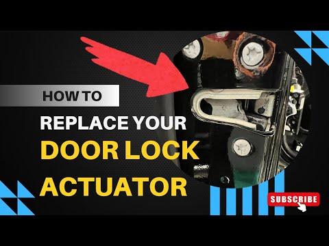 How to Replace the Front Door Lock Actuator (Door Latch) on a 2016 Dodge Durango