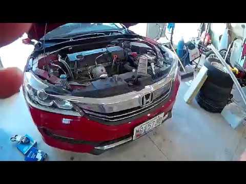 2016 Honda Accord  2.4L Spark Plug Change