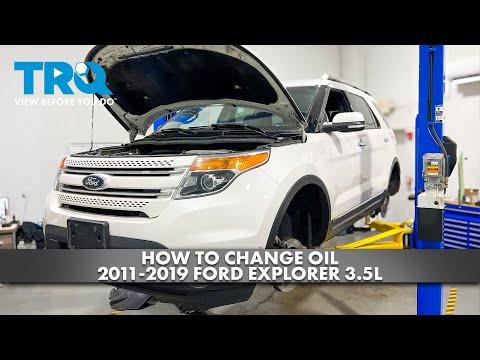 How to Change Oil 2011-2019 Ford Explorer 3.5L