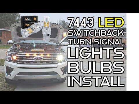 Ford Expedition 4th Gen (2018+) - 7443 LED Switchback Turn Signal Light Bulbs Install