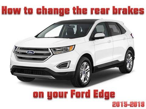 How to Replace Rear Brake Pads on a 2015-2024 Ford Edge (Trim: Titanium)