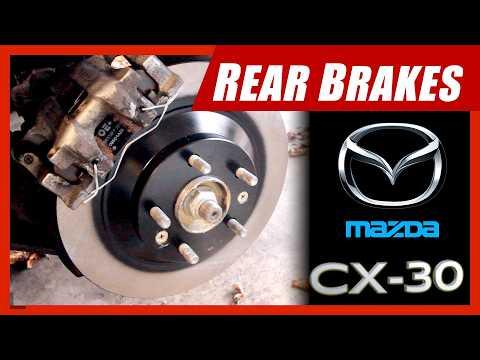 How to Replace Rear Brake Pads & Rotors on a 2020 Mazda CX-30 (EPB Service Mode)