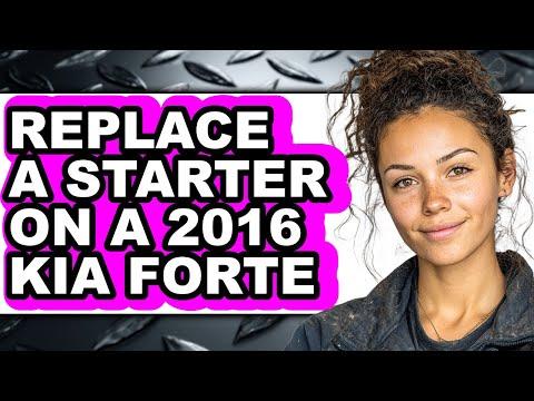 How to Replace the Starter Motor on a 2016 Kia Forte (Step-by-Step Guide)