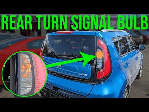 How to Replace Rear Turn Signal Bulbs on a 2018 Kia Soul (Tail Lamp Removal)