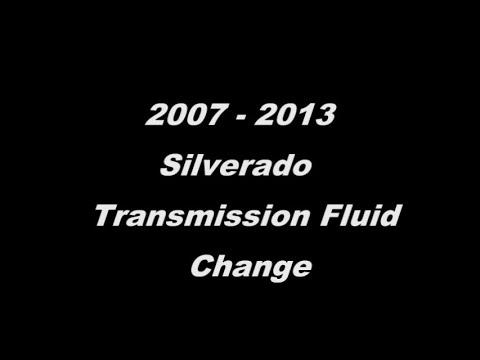 How to Change Transmission Fluid on a 2012 Chevrolet Silverado 1500