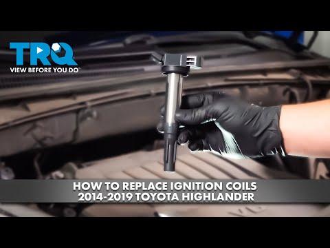 How to Replace Ignition Coils on a 2008-2019 Toyota Highlander 2.7L (Engine: Inline 4 2.7L)
