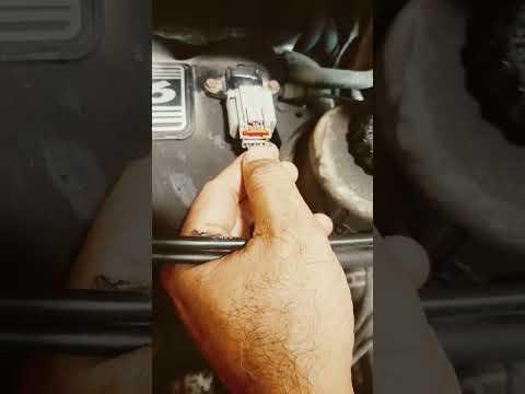 How to disconnect Dodge caravan MAP MAF sensor wire connector  #shorts