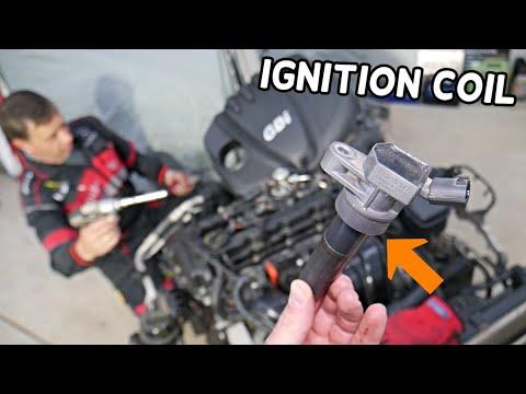 HYUNDAI SANTA FE IGNITION COIL REPLACEMENT REMOVAL