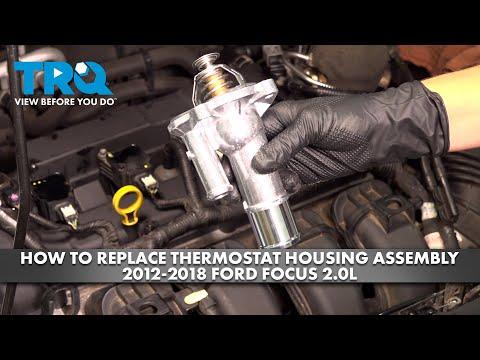 How to Replace the Thermostat Housing Assembly on a 2014 Ford Focus