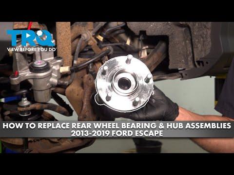 How to Replace All Wheel Bearings on a 2013-2019 Ford Escape