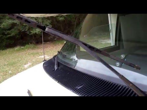 How to Replace Front Windshield Wiper Blades on a 2004 Ford E-150
