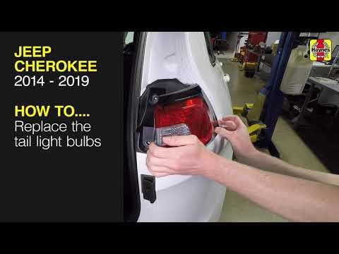 How to Replace Both Tail/Brake Light Bulbs on a 2016 Jeep Cherokee