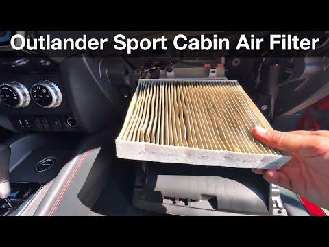 How to Replace the Cabin Air Filter on a 2016 Mitsubishi Outlander Sport