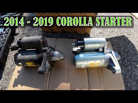 How to Replace the Starter Motor on a 2014-2022 Toyota Corolla (Engine: Inline 4 1.8L)