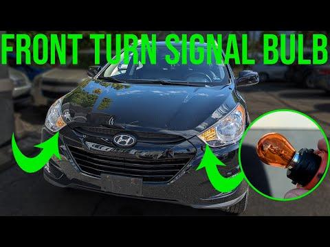 How to Replace Front Turn Signal Bulbs on a 2015-2024 Hyundai Tucson