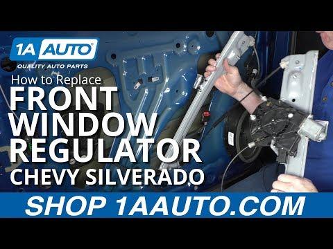 How to Replace Front Window Regulator 14-19 Chevy Silverado
