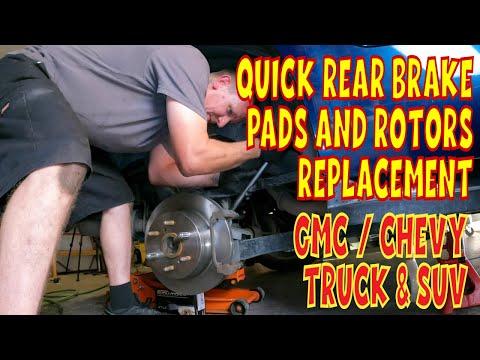 How to Replace Rear Brake Pads & Rotors on a 2016 GMC Yukon (DIY Guide)
