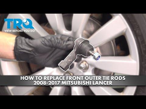 How to Replace Front Outer Tie Rods 2008-2017 Mitsubishi Lancer