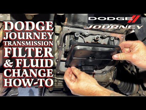 How to Change Transmission Fluid & Filter on a 2016 Dodge Journey (62TE)