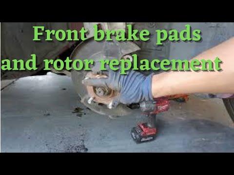 2017-2020Nissan Altima front brake pads and rotors replacement