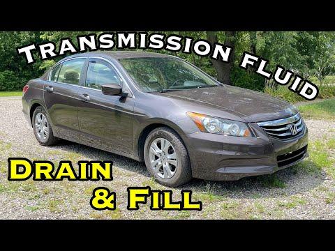 2012 Honda Accord Transmission Fluid Change.