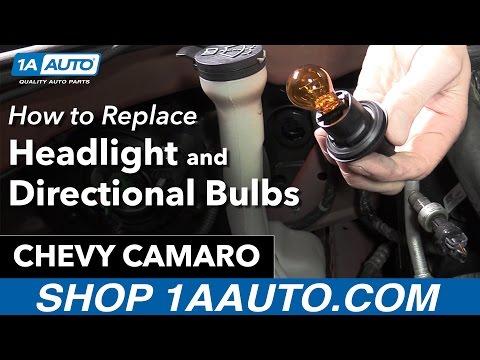 How to Replace the Front Turn Signal Bulb on a 2018 Chevrolet Camaro
