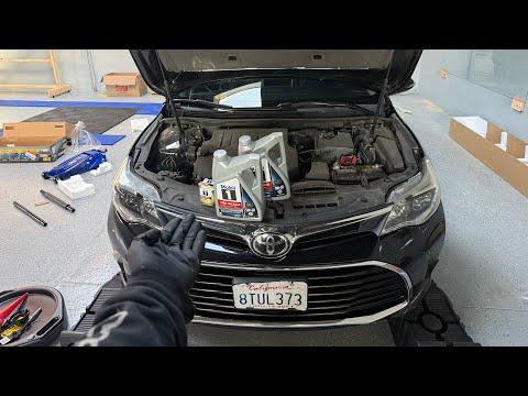 How to Change Engine Oil & Oil Filter on a 2018 Toyota Avalon 3.5L V6