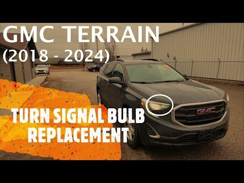 GMC Terrain - FRONT TURN SIGNAL LIGHT BULB REPLACEMENT / REMOVAL (2018 - 2024)
