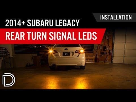 How to Replace Rear Turn Signal Bulbs on a 2018 Subaru Legacy (Step-by-Step)