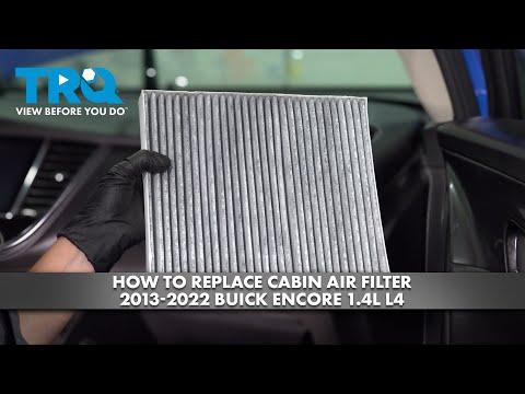 How to Replace Cabin Air Filter 2013-2022 Buick Encore 1.4L L4