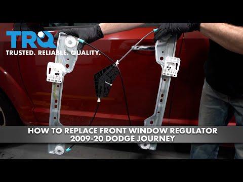 How to Replace Front Window Regulator on a 2016 Dodge Journey (Power Windows)