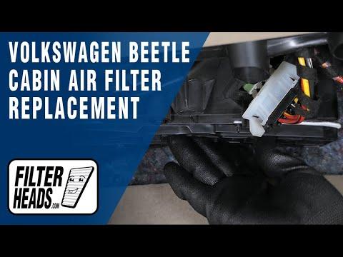 How to Replace Cabin Air Filter 2016 Volkswagen Beetle | AQ1099