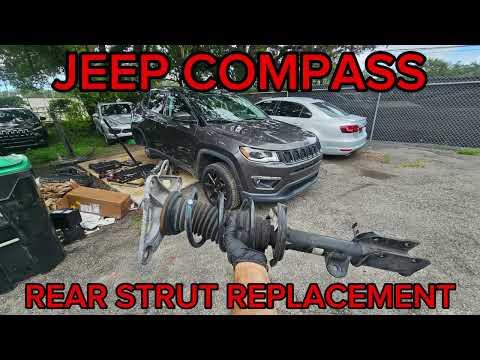 How to Replace Front Struts and Rear Shock Absorbers on a 2018 Jeep Compass