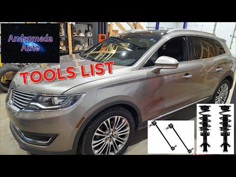 Front Struts &amp; Sway Bar Link Replacement (2015–2021 Ford Edge, Lincoln MKX, Lincoln Nautilus)