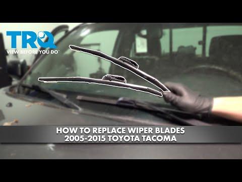 How to Replace Wiper Blades 2005-2015 Toyota Tacoma