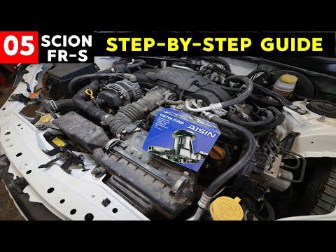 How to Replace the Water Pump on a 2018 Toyota 86 (FA20 2.0L)