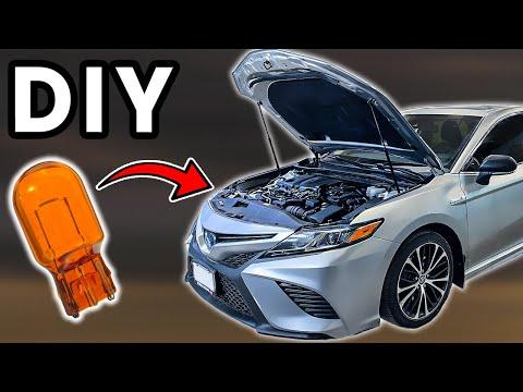 DIY 2018-2025 Toyota Camry Turn Signal Bulb Replacement | Replace Camry Front Turn Signal Bulb