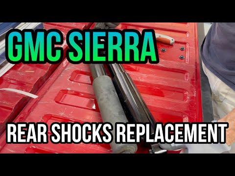How to replace the rear shocks on 2007-2013 GMC Sierra