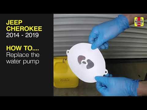 How to Replace the water pump on the Jeep Cherokee 2014 to 2019