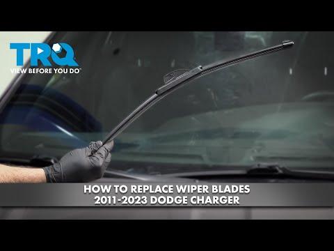 How to Replace Wiper Blades 2011-2023 Dodge Charger