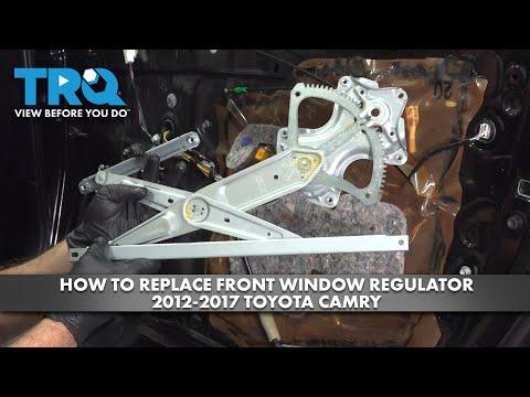 How to Replace Front Window Regulator 2012-2017 Toyota Camry