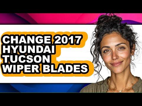 How To Change 2017 Hyundai Tucson Wiper Blades (Full Guide)