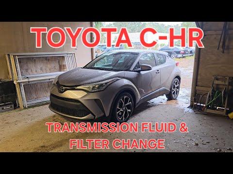 How to Change CVT Transmission Fluid on a 2018 Toyota C-HR (Drain, Fill & Level Check)