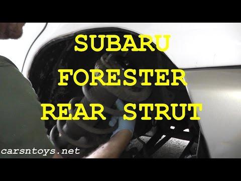 How to Replace Rear Shock Absorbers on a 2009-2013 Subaru Forester (Trim: X)