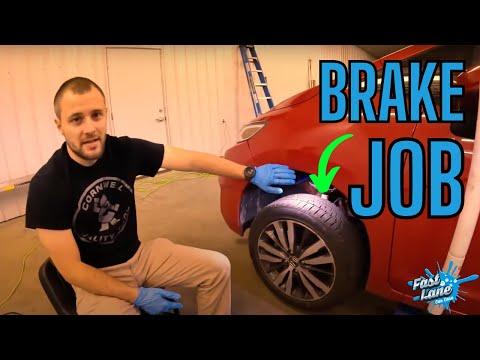 2015-2021 Honda Fit Front Brake Pad Replacement!