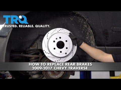 How To Replace Rear Brakes 2009-2017 Chevy Traverse